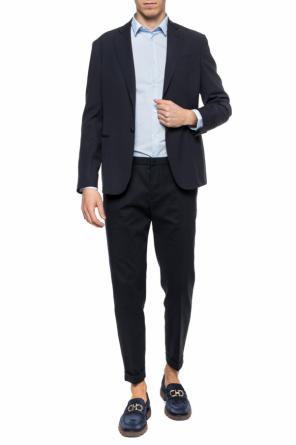 Logo-embroidered shirt, zdjęcie 2 Logo-embroidered shirt od Emporio Armani